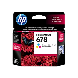 678 HP Tri-color Ink Cartridge Original Advantage (CZ108AA)