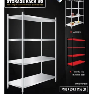 Storage Rack Slotted Board Type Model Knockdown