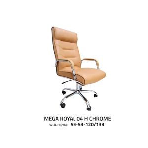 Kursi Mega Royal 04 H Chrome