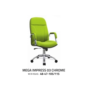 Kursi Mega Impress 03 Chrome