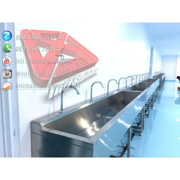 Bak Cuci Tangan Wastafel Hand Wash Basin Stainless Custom