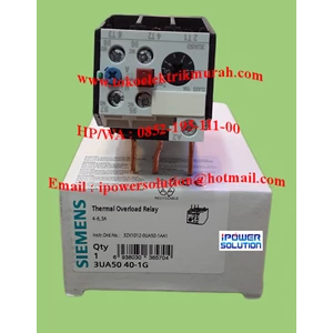 Siemens Type 3UA50-40-1G  3A Thermal Overload Relay 