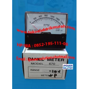 A&A PANEL METER RPM Tipe YH670