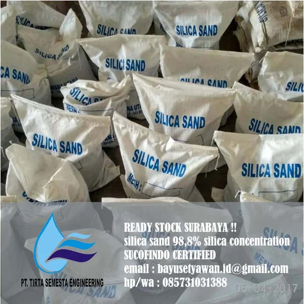  Pasir Silica Surabaya 12x24 Mesh