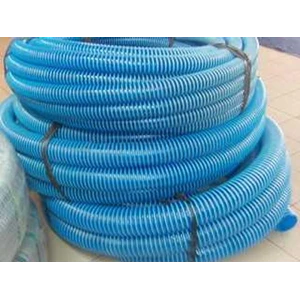 selang industri selang spiral biru plastik