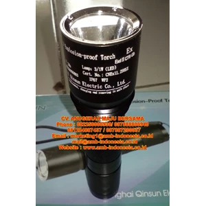Gas Proof Led Flashlight Rechargeable Torchlight Winsun ELM610 Ex Proof