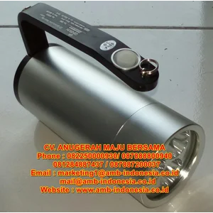  Lampu Senter LED Gas Proof Rechargeable Qinsun ELM650 LED Search Light