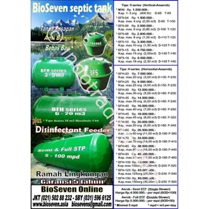 Biotech & Biofilter Septic Tank Frp