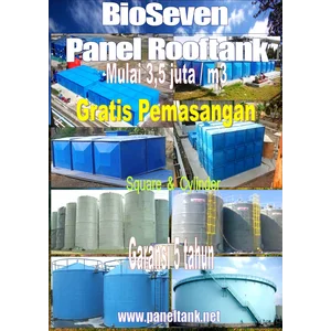 Bioseven Square Panel Roof Tank & Ground Tank 