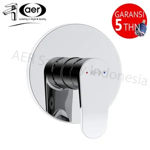Aer Kran Tanam Shower Tembok Panas Dingin Keran Air Sas Sv2 Selang Air