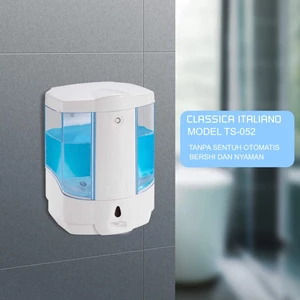 Dispenser Sabun Shampoo Infrared Sensor Gerak Otomatis 400Ml Classica Italiano
