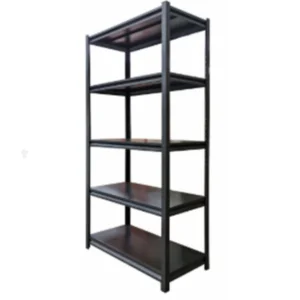 TIGER GOODS RACK GR-L18 4 RUANG 127 BLACK RAK BUKU