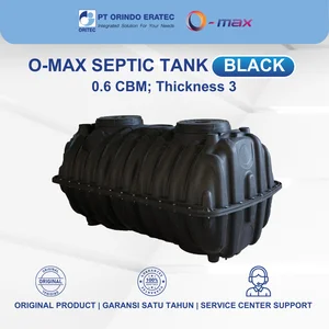 O-MAX Septic Tank 0.6 CBM Tebal 3mm – Anti Bocor & Ramah Lingkungan