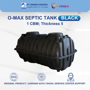 O-MAX Septic Tank 1 CBM Thickness 5 – Anti Bocor & Ramah Lingkungan