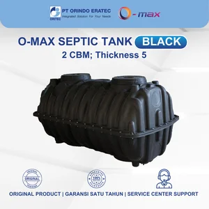 O-MAX Septic Tank 2 CBM Thickness 5 – Anti Bocor & Ramah Lingkungan