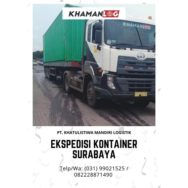 Jasa Kontainer Surabaya - Palu By PT. Khatulistiwa Mandiri Logistik
