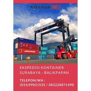 Pengiriman Kontainer 20 ft Surabaya - Balikpapan By Khatulistiwa Mandiri Logistik
