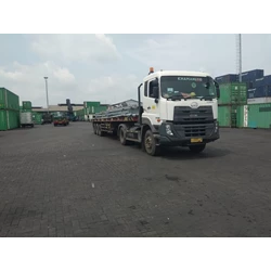 Sewa Trailer 40ft Lantai Rute Surabaya - Bali By Khatulistiwa Mandiri Logistik