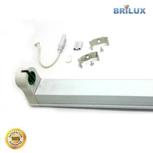 LED light fittings Fluorescent T8 Aluminum TL 60 cm 