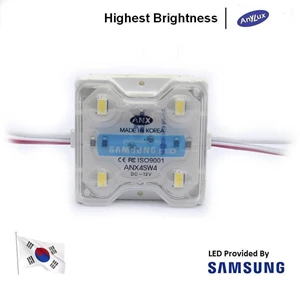 LED Module Korea Samsung Anx 4 Mata Smd 5630 12V Waterproof dan Lensa