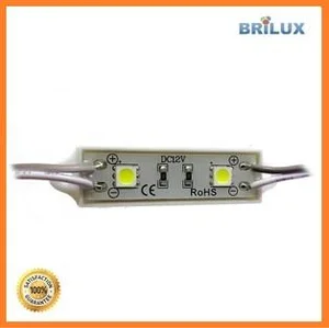 Lampu LED Module Sanan 2 Mata Smd 5050 12V Waterproof dan Resin
