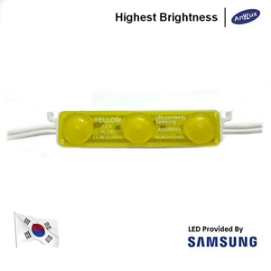 LED LIGHT MODULE SAMSUNG SMD2835 ANX 3 EYES YELLOW COLOR