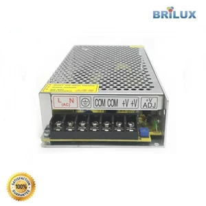 Lampu Led Brilux Switching Power Supply DC 12V 15A 180W - Super Quality