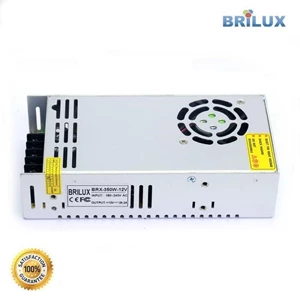 Led lights Brilux Switching Power Supply DC 12V 29.2 A 350W-Super Quality