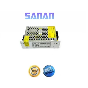 Sanan Led lights Switching Power Supply DC 12V 5A 60W Medium Quality