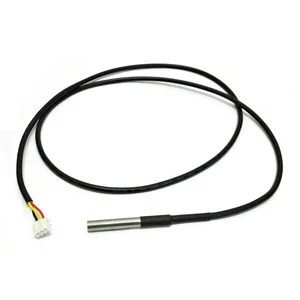 Lampu Led Sensor Suhu (Temperature HD Control Running Text)