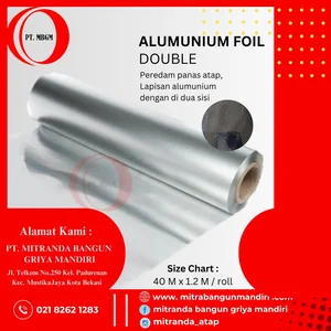Aluminium Foil Double Side 1.2 m x 40 m