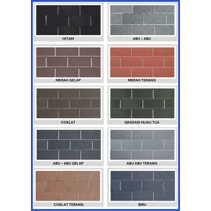 Atap Java  Bitumen 3 Tab Shingles