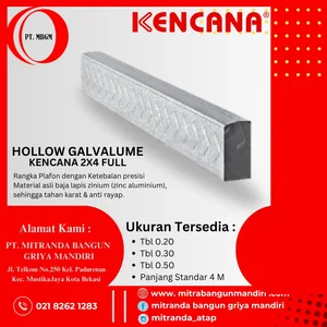 Hollo Kencana 2x4 tebal 0.30 mm Full