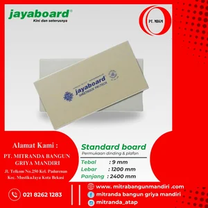 Gypsum Jayaboard Tebal 9 mm