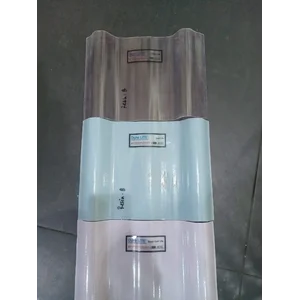 Atap Fiberglass Duralite  Single Rib 1000 Tebal 1.2 mm