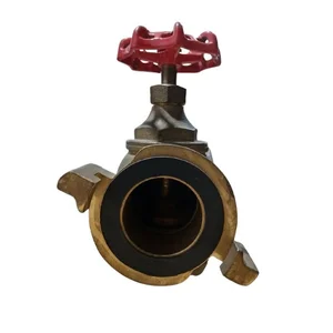 HYDRANT VALVE KUNINGAN DRAT JIS 10K ZEKI 2 1/2''