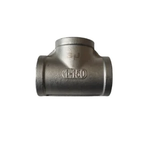 EQUAL TEE SS304 SCH10 1 INCH CLASS 150 