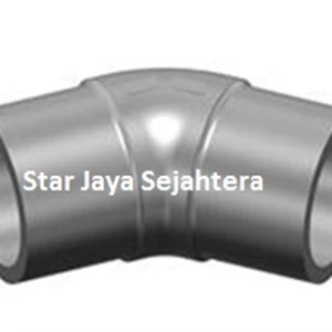 Elbow 45 Derajat Fusion Fittings HDPE