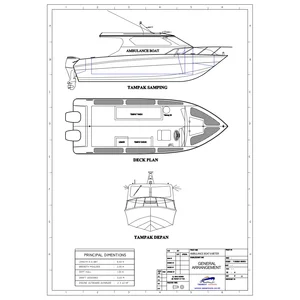 Speed Boat Ambulance 6 Meter