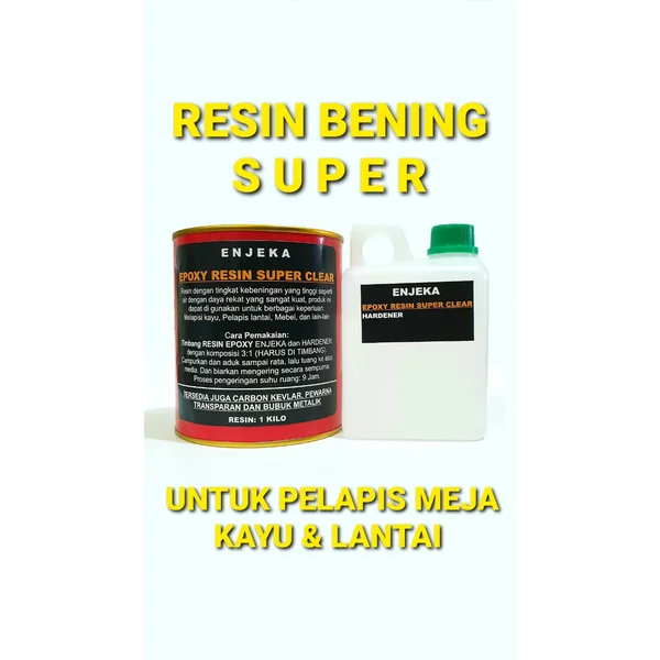 Epoxy Resin Bening Art Super Clear