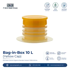 Kemasan Plastik Bag in Box (BiB) YC Yellow Cap 10 Liter