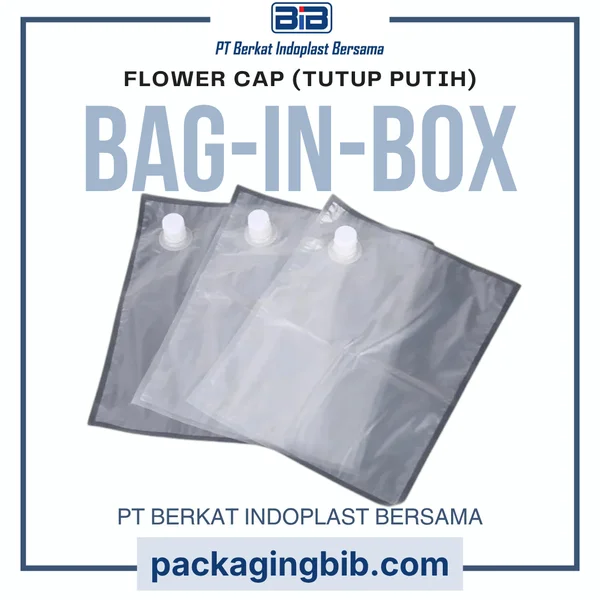 Kemasan Plastik Bag in Box (BiB) FC Flower Cap 22 - 23 Liter