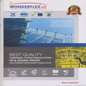 Awning Aluminium_Wonderflex Thermal Foam Insulation