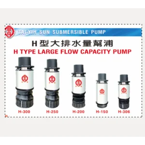 Large Flow Capacity Pump Type H