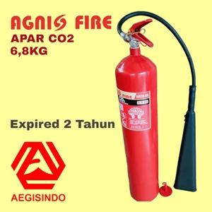 APAR 6.8 Kg CO2 AGNIS Fire Carbondioxide Alat Pemadam Api Ringan