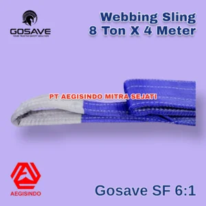 Webbing SLING 8 Ton x 4 Meter Tali Pengangkat Barang Tali Webbing