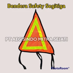 Bendera Jaring Segitiga Safety Scotlight Alat Safety Lainnya
