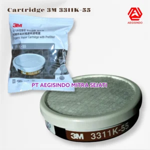 Original Filter Masker 3M 3311K-55 Organic Cartridge Respirator 3M Masker Pernapasan 