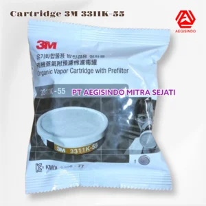 Original Filter Masker 3M 3311K-55 Organic Cartridge Respirator 3M Masker Pernapasan 