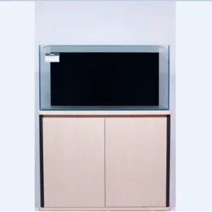 Akuarium Kaca BAHARI Cave 900 Hitam (with Cabinet)